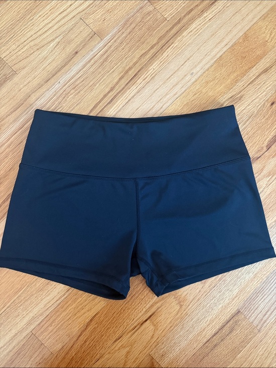 Pants - Women's Black Active Short - High Waist